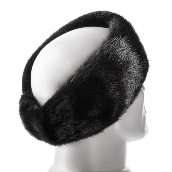 FUR EAR WARMER HEADBAND main image 4